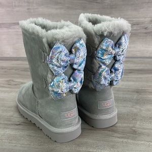 🍁UGG🍁 BAILEY BOW ABSTRACT SPLATTER BOOTS